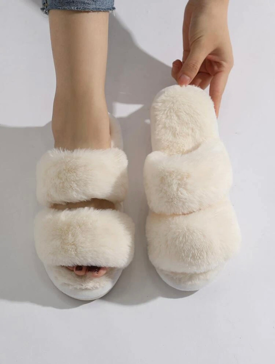 Fluffy Home Slippers