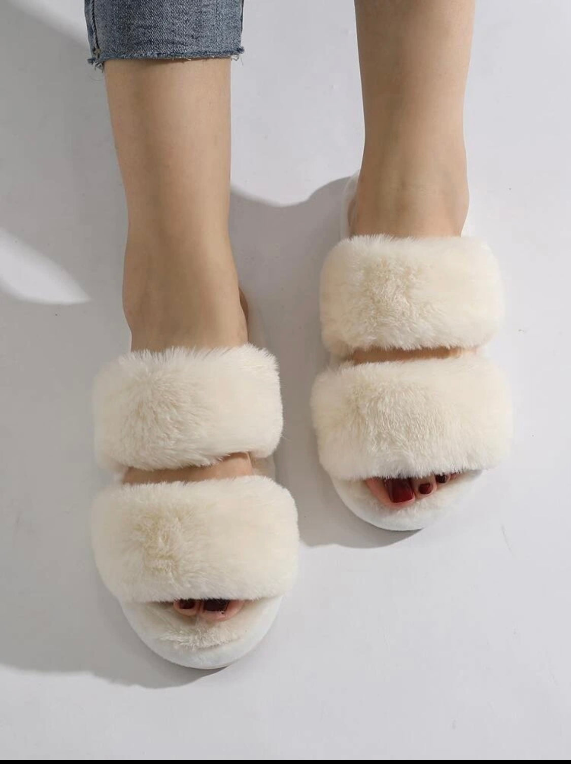 Fluffy Home Slippers