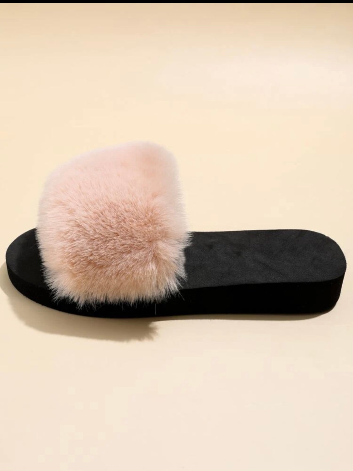 Minimalist Fluffy Slides