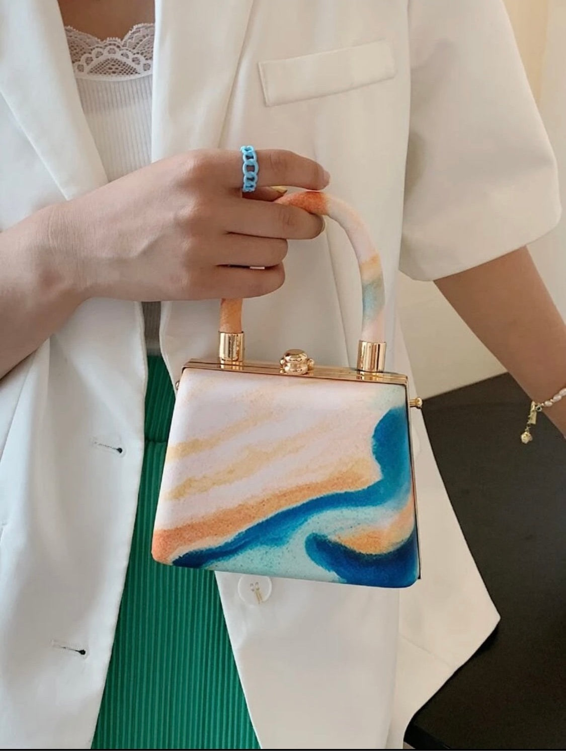 Mini Colorblock Bag